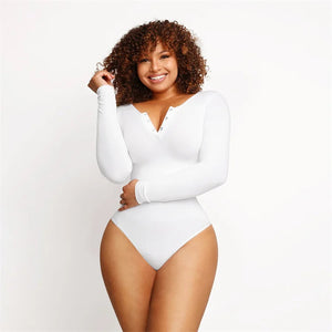 Long Sleeve Bodysuit Shapewear High Compression Body Shaper Shapewear Winteres