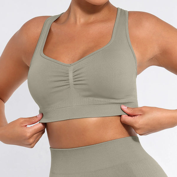 Seamless Shockproof Yoga Bra Winteres