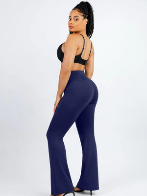 Slimming High Waist Tummy Control Flare Leggings Winteres